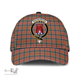 Scottish MacNaughton Ancient Clan Tartan Tartan Cap - Crest Classic Scottish Plaid Tartan Plaid