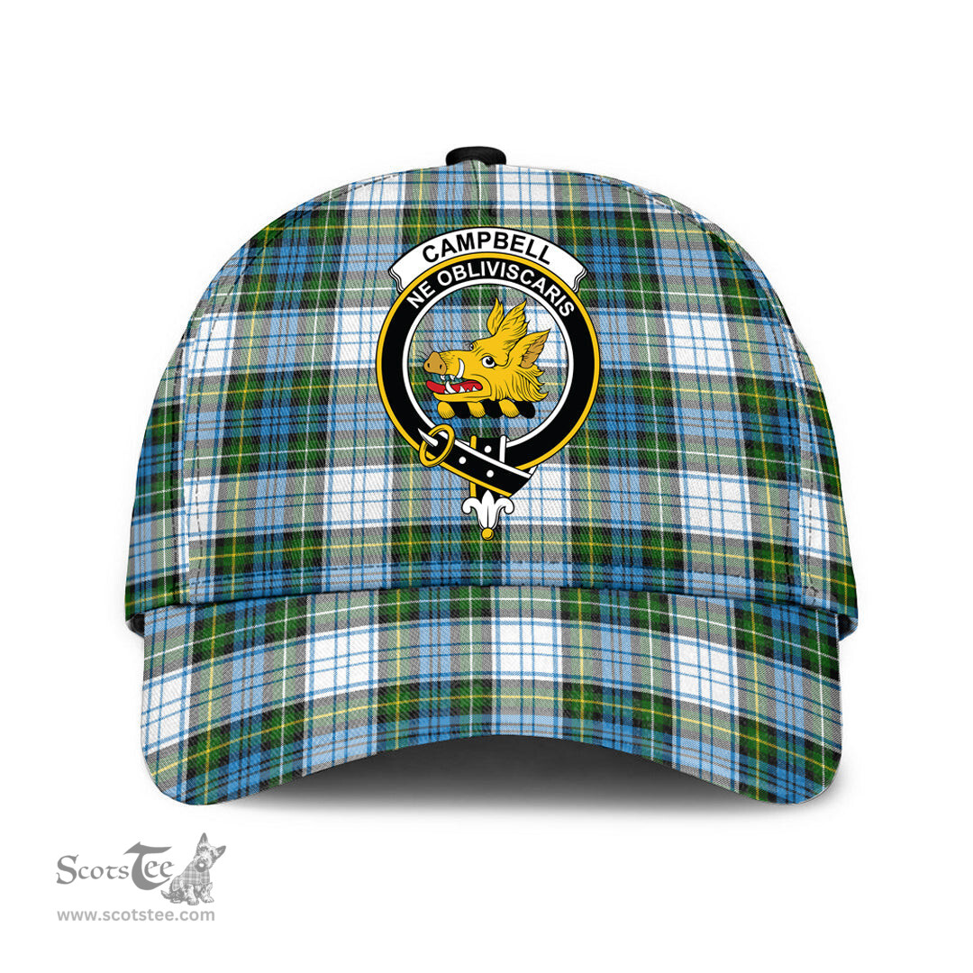 Scottish Campbell Dress Clan Tartan Tartan Cap - Crest Classic Scottish Plaid Tartan Plaid