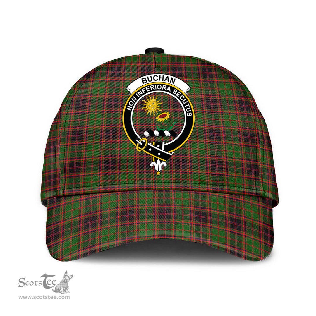 Scottish Buchan Modern Clan Tartan Tartan Cap - Crest Classic Scottish Plaid Tartan Plaid