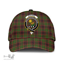 Scottish Buchan Modern Clan Tartan Tartan Cap - Crest Classic Scottish Plaid Tartan Plaid