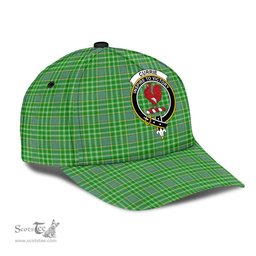 Scottish Currie Clan Tartan Tartan Cap - Crest Classic Scottish Plaid Tartan Plaid