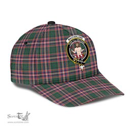 Scottish MacFarlane Hunting Modern Clan Tartan Tartan Cap - Crest Classic Scottish Plaid Tartan Plaid