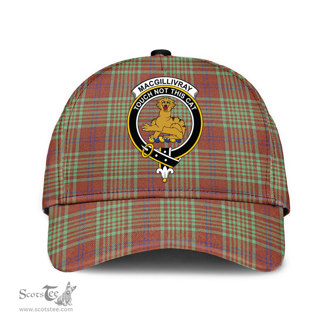 Scottish MacGillivray Hunting Ancient Clan Tartan Tartan Cap - Crest Classic Scottish Plaid Tartan Plaid
