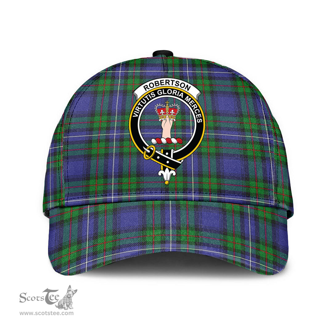 Scottish Robertson Hunting Modern Clan Tartan Tartan Cap - Crest Classic Scottish Plaid Tartan Plaid