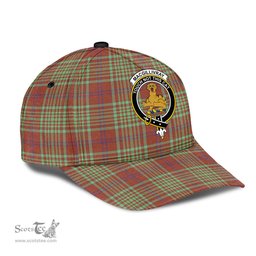 Scottish MacGillivray Hunting Ancient Clan Tartan Tartan Cap - Crest Classic Scottish Plaid Tartan Plaid