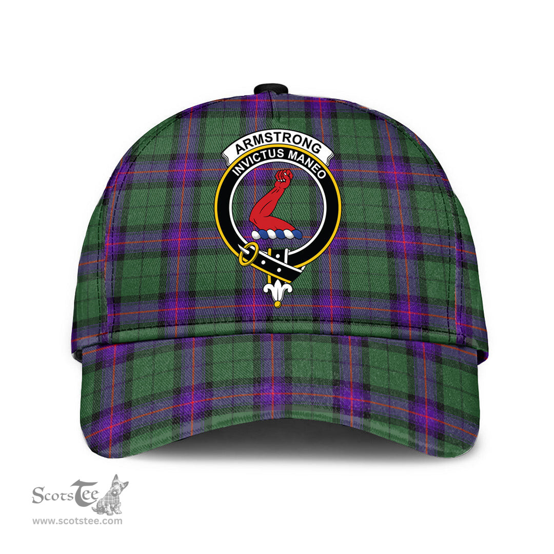 Scottish Armstrong Modern Clan Tartan Tartan Cap - Crest Classic Scottish Plaid Tartan Plaid