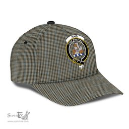 Scottish Haig Check Clan Tartan Tartan Cap - Crest Classic Scottish Plaid Tartan Plaid