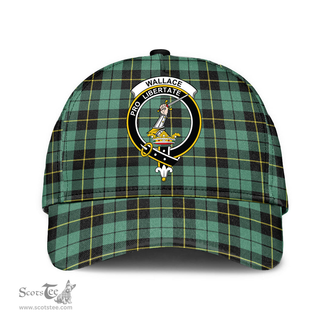 Scottish Wallace Hunting Ancient Clan Tartan Tartan Cap - Crest Classic Scottish Plaid Tartan Plaid