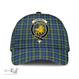 Scottish Campbell Argyll Ancient Clan Tartan Tartan Cap - Crest Classic Scottish Plaid Tartan Plaid