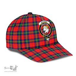 Scottish Ruthven Modern Clan Tartan Tartan Cap - Crest Classic Scottish Plaid Tartan Plaid