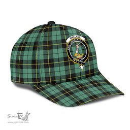 Scottish Wallace Hunting Ancient Clan Tartan Tartan Cap - Crest Classic Scottish Plaid Tartan Plaid