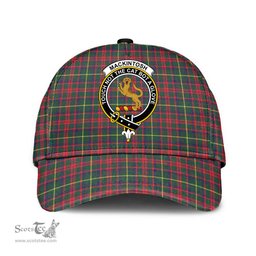 Scottish MacKintosh Hunting Modern Clan Tartan Tartan Cap - Crest Classic Scottish Plaid Tartan Plaid