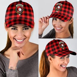 Scottish Cunningham Modern Clan Tartan Tartan Cap - Crest Classic Scottish Plaid Tartan Plaid