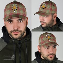 Scottish MacGillivray Hunting Ancient Clan Tartan Tartan Cap - Crest Classic Scottish Plaid Tartan Plaid