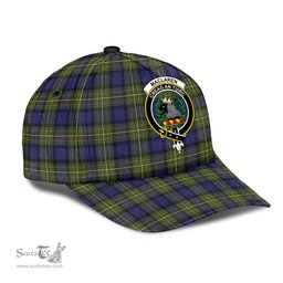 Scottish MacLaren Modern Clan Tartan Tartan Cap - Crest Classic Scottish Plaid Tartan Plaid