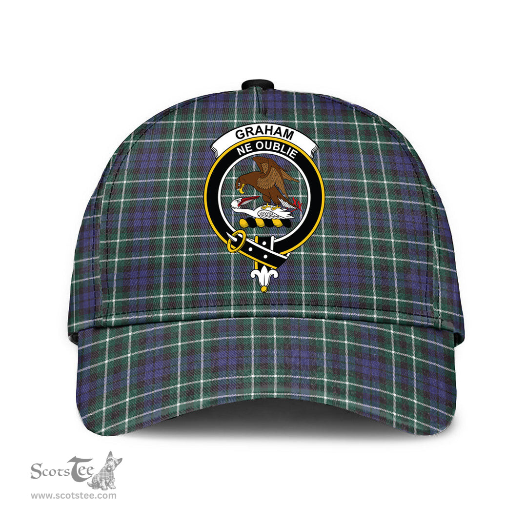 Scottish Graham of Montrose Modern Clan Tartan Tartan Cap - Crest Classic Scottish Plaid Tartan Plaid