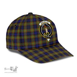 Scottish MacLellan Modern Clan Tartan Tartan Cap - Crest Classic Scottish Plaid Tartan Plaid