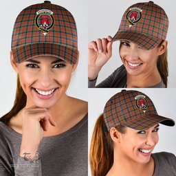Scottish MacNaughton Ancient Clan Tartan Tartan Cap - Crest Classic Scottish Plaid Tartan Plaid
