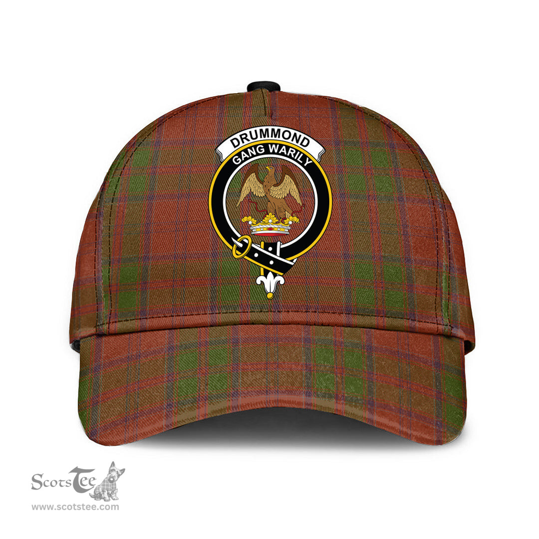 Scottish Drummond Clan Clan Tartan Tartan Cap - Crest Classic Scottish Plaid Tartan Plaid