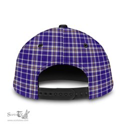 Scottish Ochterlony Clan Tartan Tartan Cap - Crest Classic Scottish Plaid Tartan Plaid