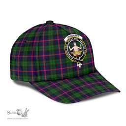 Scottish Urquhart Modern Clan Tartan Tartan Cap - Crest Classic Scottish Plaid Tartan Plaid