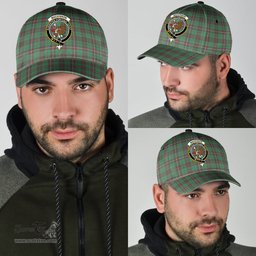 Scottish MacKinnon Hunting Ancient Clan Tartan Tartan Cap - Crest Classic Scottish Plaid Tartan Plaid