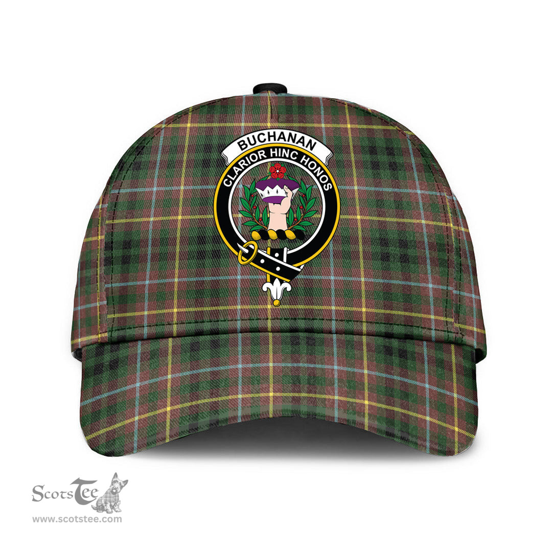 Scottish Buchanan Hunting Clan Tartan Tartan Cap - Crest Classic Scottish Plaid Tartan Plaid