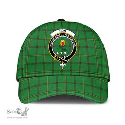 Scottish Don _Tribe of Mar Clan Tartan Tartan Cap - Crest Classic Scottish Plaid Tartan Plaid