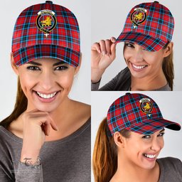 Scottish MacTavish Modern Clan Tartan Tartan Cap - Crest Classic Scottish Plaid Tartan Plaid
