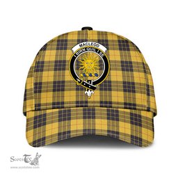 Scottish MacLeod of Lewis Ancient Clan Tartan Tartan Cap - Crest Classic Scottish Plaid Tartan Plaid