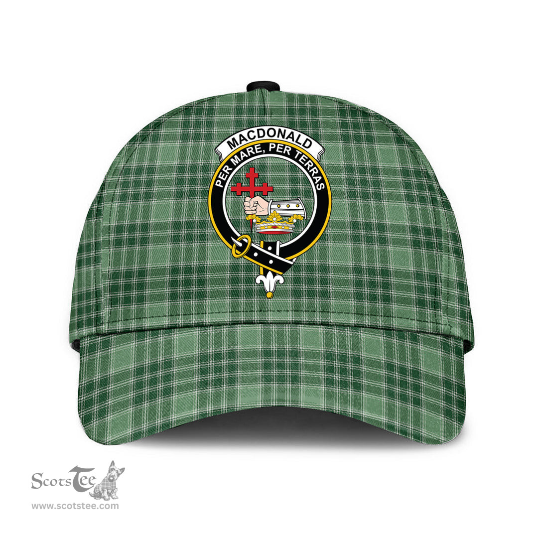 Scottish MacDonald Lord of the Isles Hunting Clan Tartan Tartan Cap - Crest Classic Scottish Plaid Tartan Plaid
