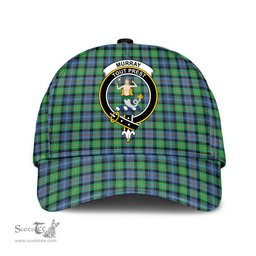 Scottish Murray of Atholl Ancient Clan Tartan Tartan Cap - Crest Classic Scottish Plaid Tartan Plaid