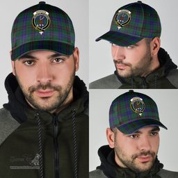 Scottish Davidson Modern Clan Tartan Tartan Cap - Crest Classic Scottish Plaid Tartan Plaid