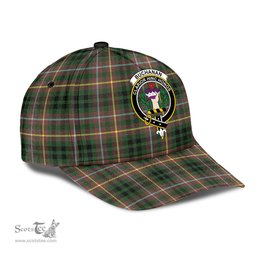 Scottish Buchanan Hunting Clan Tartan Tartan Cap - Crest Classic Scottish Plaid Tartan Plaid