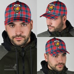 Scottish MacTavish Modern Clan Tartan Tartan Cap - Crest Classic Scottish Plaid Tartan Plaid