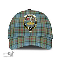 Scottish Paisley District Clan Tartan Tartan Cap - Crest Classic Scottish Plaid Tartan Plaid
