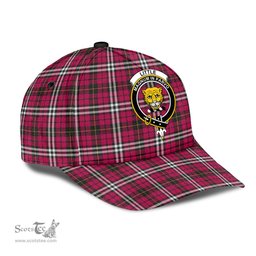 Scottish Little Clan Tartan Tartan Cap - Crest Classic Scottish Plaid Tartan Plaid