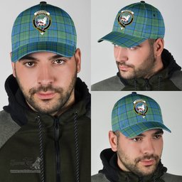 Scottish Lockhart Clan Tartan Tartan Cap - Crest Classic Scottish Plaid Tartan Plaid