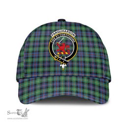 Scottish Farquharson Ancient Clan Tartan Tartan Cap - Crest Classic Scottish Plaid Tartan Plaid