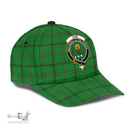 Scottish Don _Tribe of Mar Clan Tartan Tartan Cap - Crest Classic Scottish Plaid Tartan Plaid