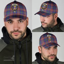 Scottish Chisholm Hunting Modern Clan Tartan Tartan Cap - Crest Classic Scottish Plaid Tartan Plaid