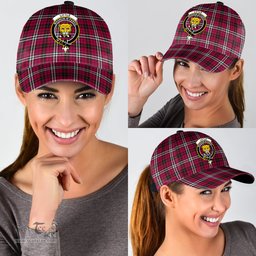 Scottish Little Clan Tartan Tartan Cap - Crest Classic Scottish Plaid Tartan Plaid