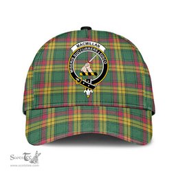 Scottish MacMillan Old Ancient Clan Tartan Tartan Cap - Crest Classic Scottish Plaid Tartan Plaid