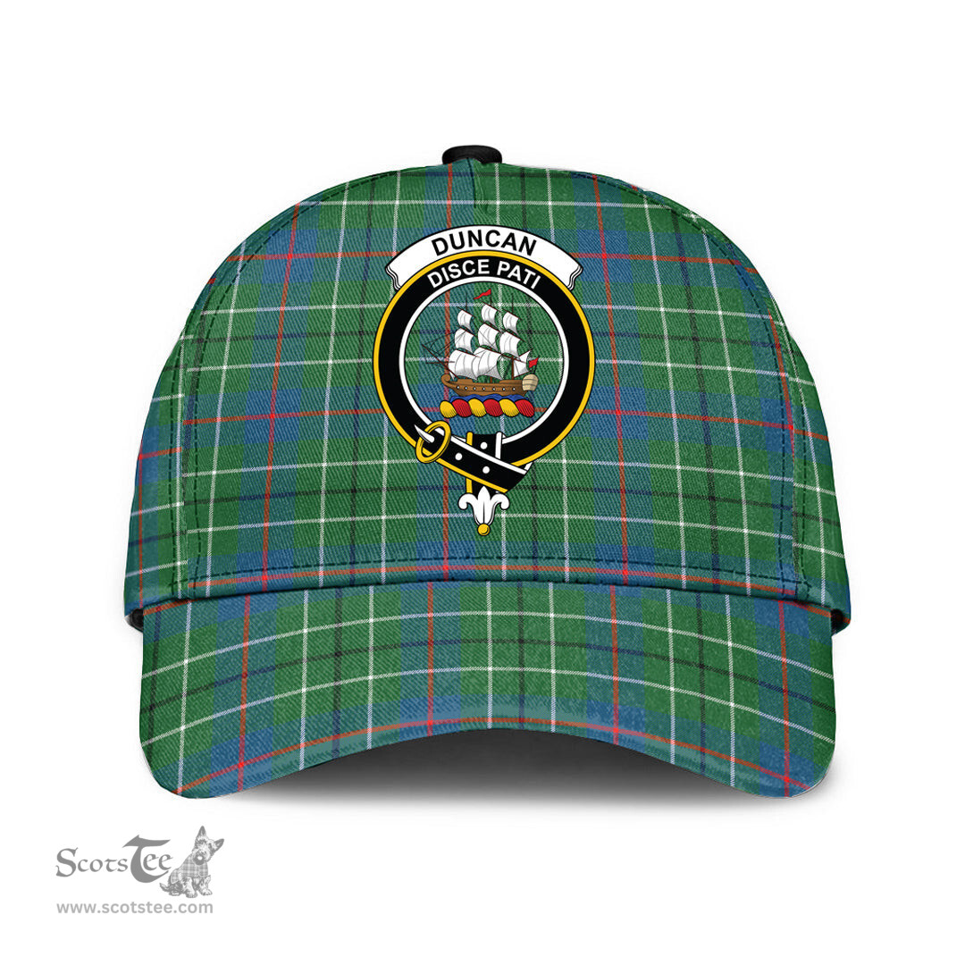 Scottish Duncan Ancient Clan Tartan Tartan Cap - Crest Classic Scottish Plaid Tartan Plaid