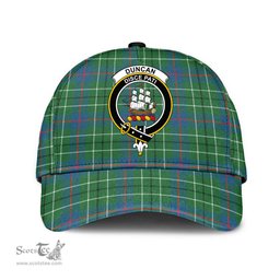 Scottish Duncan Ancient Clan Tartan Tartan Cap - Crest Classic Scottish Plaid Tartan Plaid