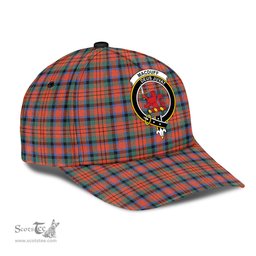 Scottish MacDuff Ancient Clan Tartan Tartan Cap - Crest Classic Scottish Plaid Tartan Plaid