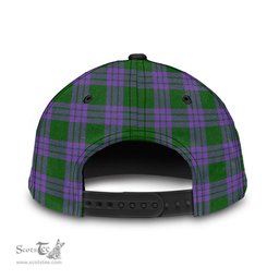 Scottish Elphinstone Clan Tartan Tartan Cap - Crest Classic Scottish Plaid Tartan Plaid