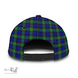 Scottish Sempill Modern Clan Tartan Tartan Cap - Crest Classic Scottish Plaid Tartan Plaid