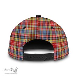 Scottish Drummond of Strathallan Clan Tartan Tartan Cap - Crest Classic Scottish Plaid Tartan Plaid
