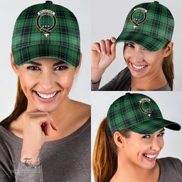 Scottish MacArthur Ancient Clan Tartan Tartan Cap - Crest Classic Scottish Plaid Tartan Plaid